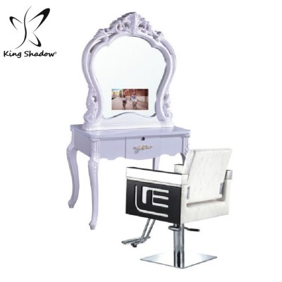 Whole sale 2020 new design kingshadow mirror salon styling station supplier