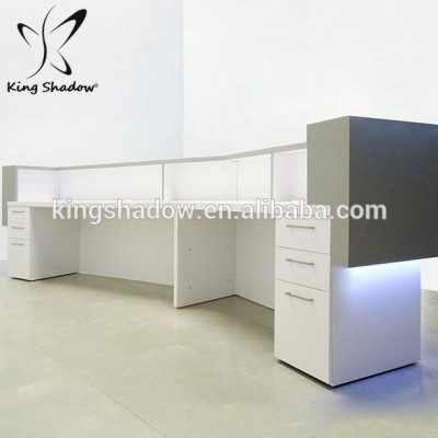 Beauty furniture reception desk front counter for salon