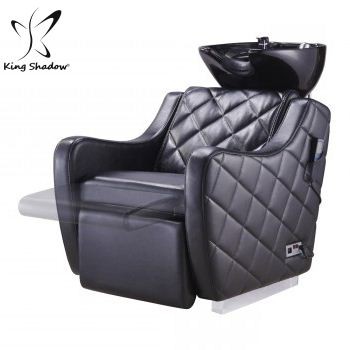 Shopping mall hair salon studio furniture backwash basin shampoo chairs with high quality